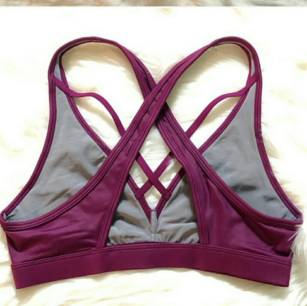 ISOO - VS yoga magenta bra